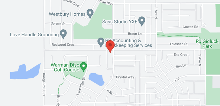 map of 631 Crystal Springs DR